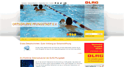 Desktop Screenshot of dlrg-pfungstadt.de